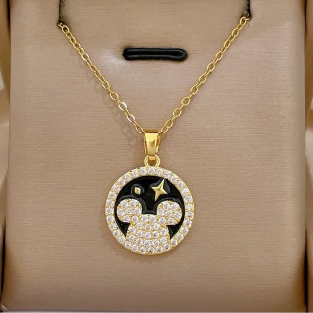 Mickey Mouse Necklace. New.